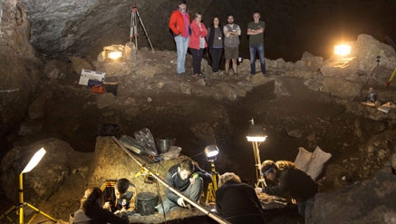 Finaliza la tercera campaña de excavaciones arqueológicas en la Cueva de El Pendo