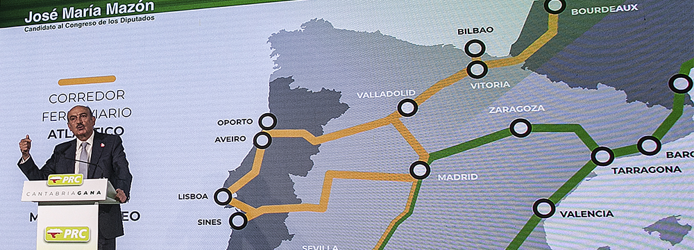 El PRC propone, en su puesta de largo, el tren con Bilbao y Madrid y un Plan de Cercanías para la región