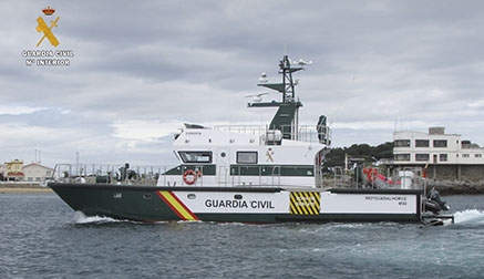 La Guardia Civil suma una nueva patrullera para su Servicio Marítimo