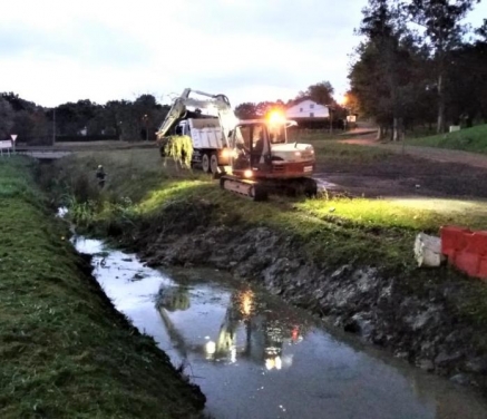 Actuaciones de la Confederación Hidrográfica del Cantábrico en un arroyo tributario del río Pontones