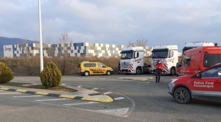 Un reinosano fallece a causa de un accidente que tuvo lugar en el exterior de la fábrica navarra de palas de rotor de Nordex