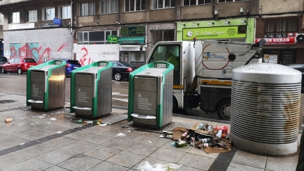 Altísimo nivel de suciedad en las calles de Santander, un reportaje de Miguel Rodríguez