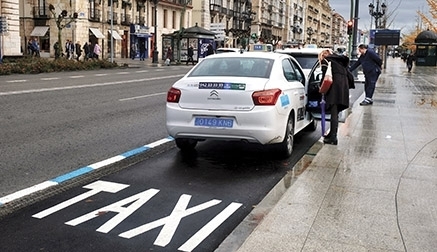 Los taxis se reforzarán durante la Semana Grande