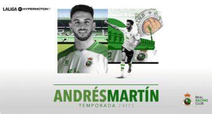 Andrés Martín vuelve al Racing