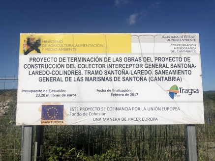 Unidos x Laredo insta la reanudación y solicita transparencia en las obras de saneamiento del Río Asón