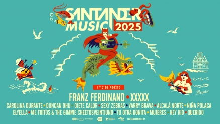 Franz Ferdinand, Carolina Durante, Alcalá Norte o Varry Brava, entre las primeras confirmaciones del Santander Music