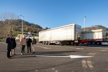 La primera zona de estacionamiento para camiones de 7.500 metros cuadrados en Los Corrales de Buelna costará 400.000 euros