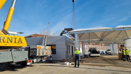 La construcción de las instalaciones definitivas de control aduanero en el Puerto de Santander entra en su fase final