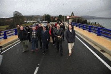  En Campoo Revilla ha inaugurado la mejora de la carretera entre Bolmir y Arija, cuyo presupuesto ha superado los 14 millones